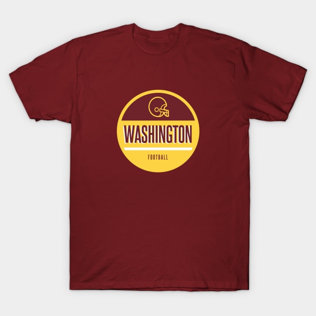 Washington retro football T-Shirt by BVHstudio